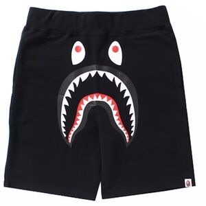 NWT BAPE SHARK SWEAT SHORT